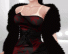 BLK Fur Shawl