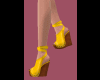S. Sarı. yellow. shoes