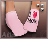Baby Socks I love Mom