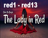 Lady in red