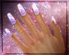 Purp Galaxy Nails