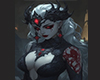 DARK QUEEN CUTOUT DERIV DARK QUEEN CUTOUT DERIV