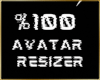 %100 Avatar Resizer