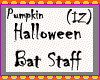 (IZ) Halloween Bat Staff