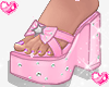 pink pearl heels drv <3