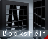 Modern Black Bookshelf