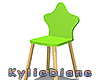 Star Chair Green