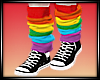 Rainbow Sloth Shoes-Kid-