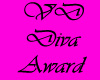 VD Diva Award sticker
