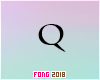 Q Simple Letter