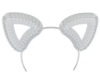 Cat Ears Headband-White