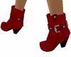 Buckle Boots~Red
