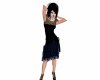 Blackblue Tassel Dress