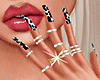 Cow Nails & Rings