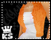 {K} Fur Vest Orange