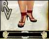 Shoes platforms red