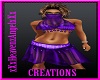 Sexy Belly Dancer Purple