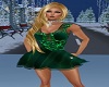 Green Ice Skating Outfit