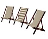 Hustle Beach Deck Chairs