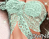 Crochet Top Mint