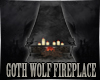 Jm Goth Wolf Fireplace