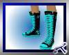 *T* Toxic Boots Teal