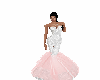 (goto) pink/white gown