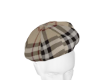 TAN PLAID BERET