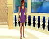 [CZ] Purple dress