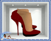 *D* Red Glitter Pumps