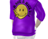 Purple Funny Hoodie