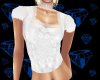 SL White Acup lace top