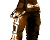 DnB B pants orange