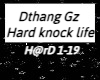 Dthang Gz - Hard knock