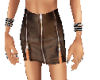 brown whit zip