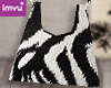 Ѷ Ava Zebra Purses
