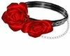 Red/Black Rose Choker