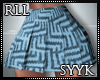 SK. Skirt Model blue