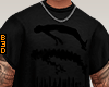 벤 Black Graphic Tee
