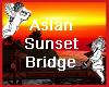 Asian Sunset Bridge