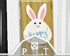 Happy Easter Porch Sign