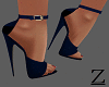 Z-  Blue Lace Heels