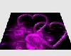 purple heart rug