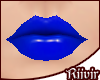 `R, Any Skin Lips, Blue