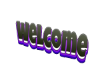 welcome sign