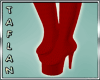 T* Winter Red Boots