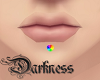 Labret Piercing Rainbow 