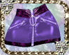 Purple Leather Skirt
