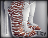 Lg.Elis White Heels