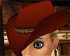 Scarlet Western Hat